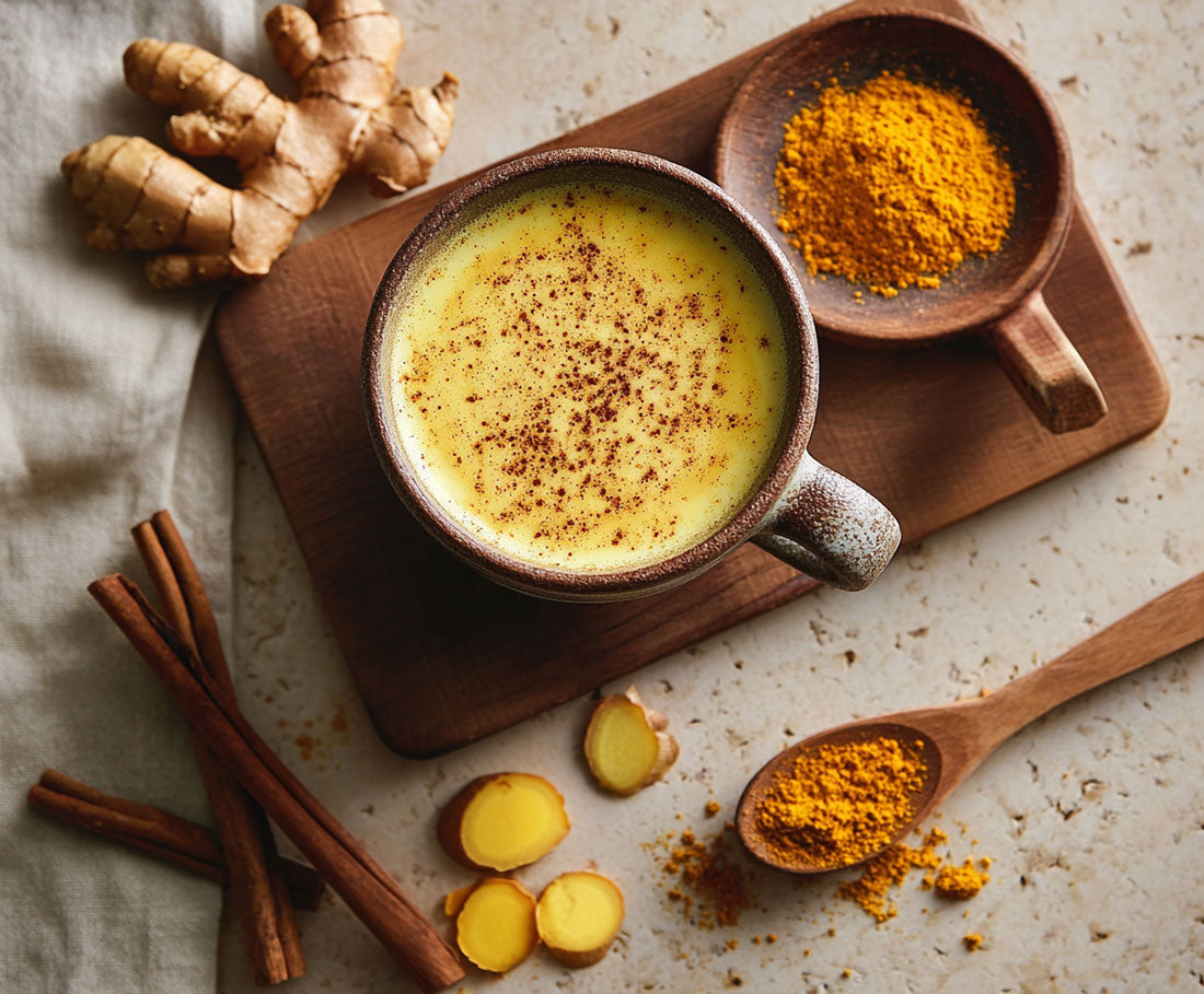 Lait d'or au curcuma  (anti-inflammatoire et adapté aux enfants)