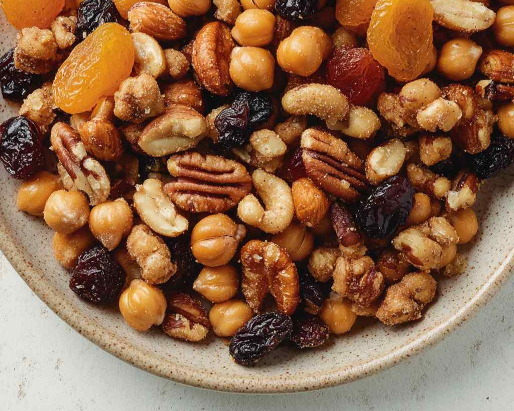 Noix torréfiées sucrées-épicées