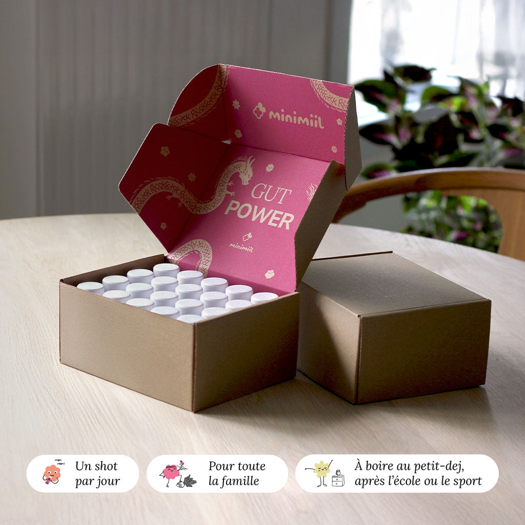 minimiil - shots probiotiques