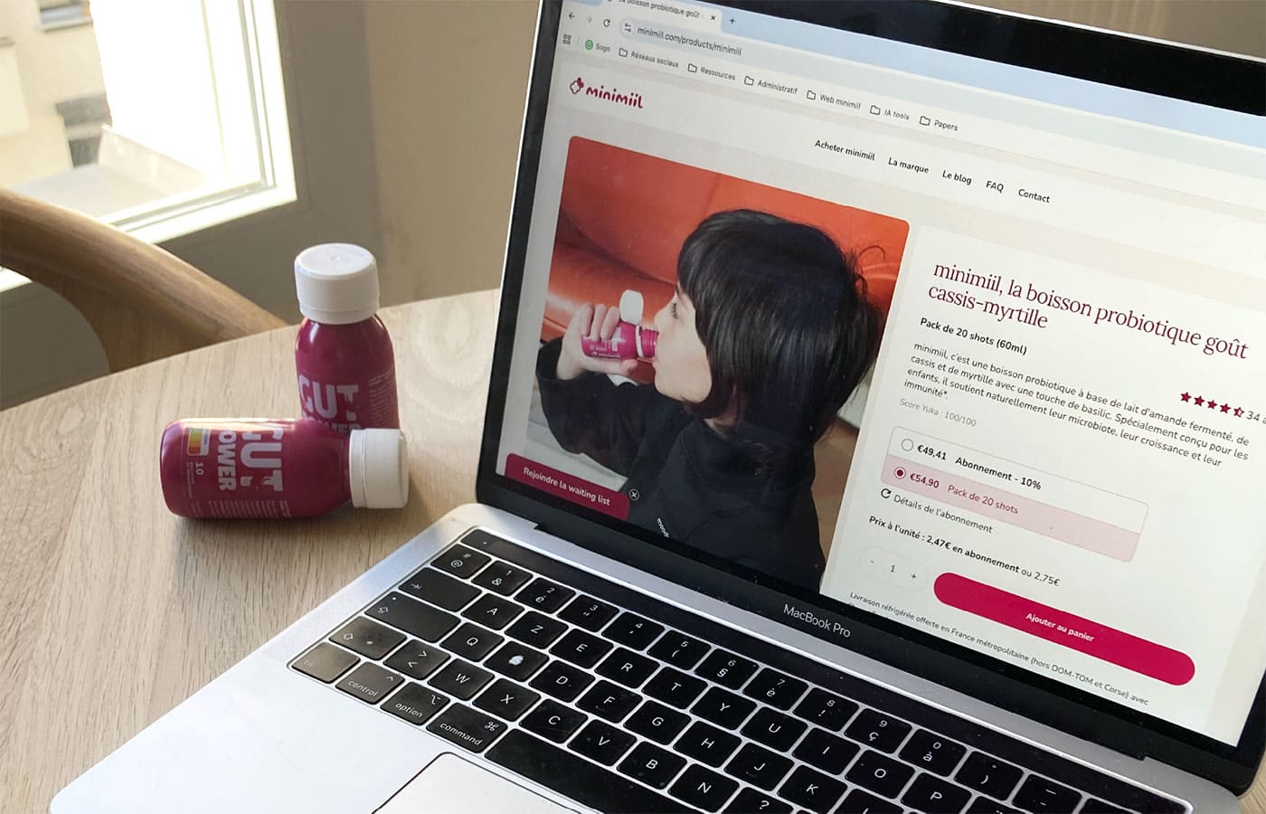 Salons, dégustations et nouveautés 2025 - 2026 de notre boisson probiotique minimiil